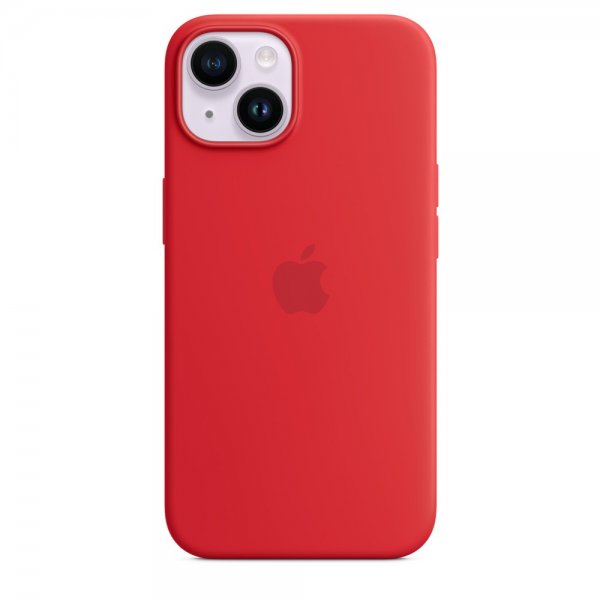 Apple Original iPhone 14 Plus Skal Silicone Case MagSafe (PRODUCT)RED