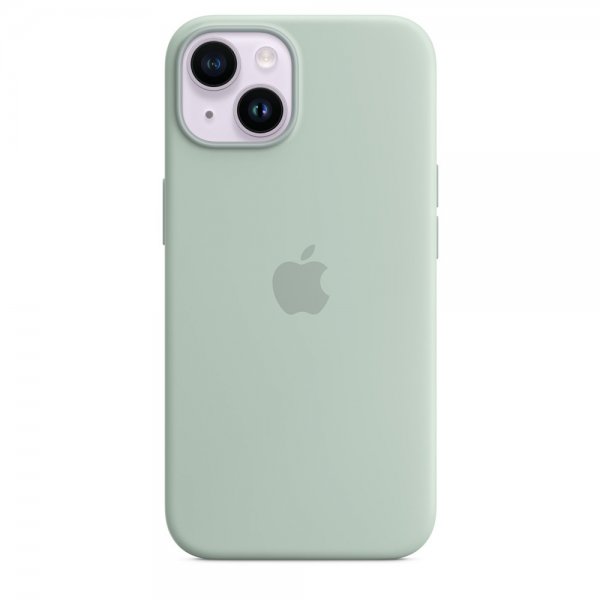 Apple Original iPhone 14 Plus Skal Silicone Case MagSafe Suckulent