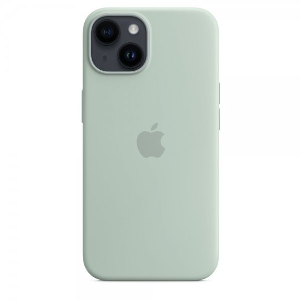 Apple Original iPhone 14 Plus Skal Silicone Case MagSafe Suckulent