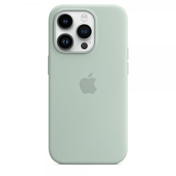 Apple Original iPhone 14 Pro Skal Silicone Case MagSafe Suckulent