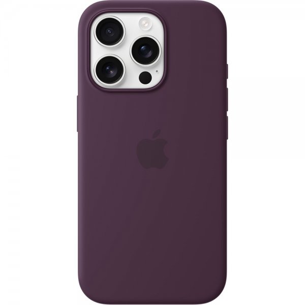Apple Original iPhone 16 Pro Skal Silicone Case MagSafe Plum
