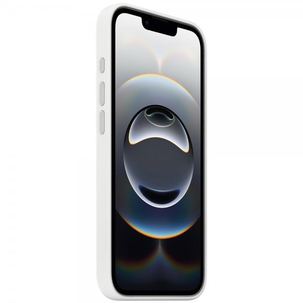 Apple Original iPhone 16e Skal Silicone Case Vit