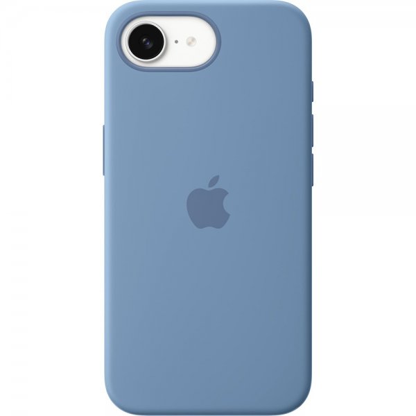 Apple Original iPhone 16e Skal Silicone Case Winter Blue