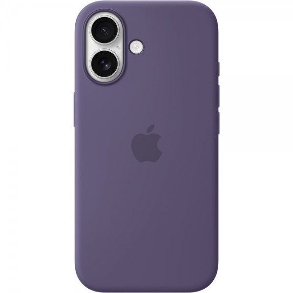Apple Original iPhone 17 Skal Silicone Case MagSafe Purple Fog