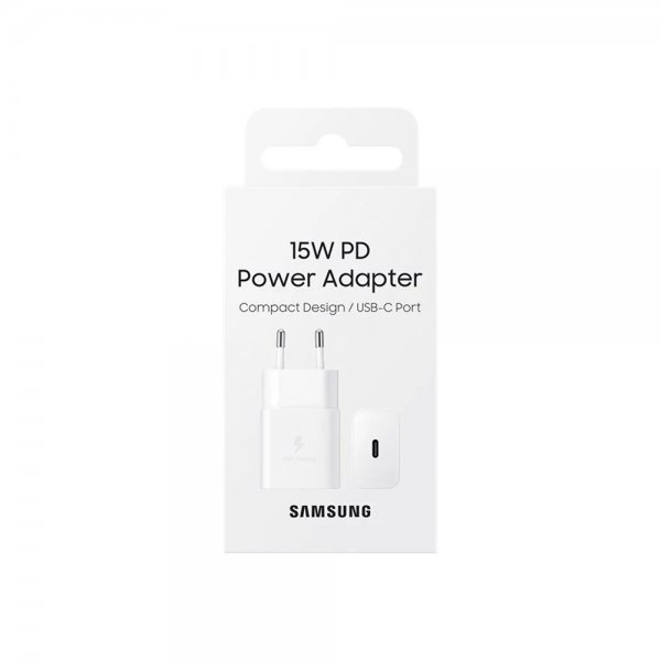 Samsung Original Laddare 15W PD Power Adapter Vit