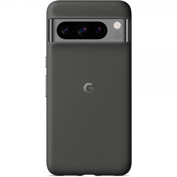 Google Original Pixel 8 Pro Skal Silikon Charcoal