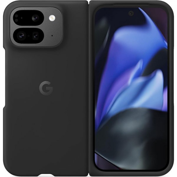 Google Original Pixel 9 Pro Fold Skal Silikon Obsidian