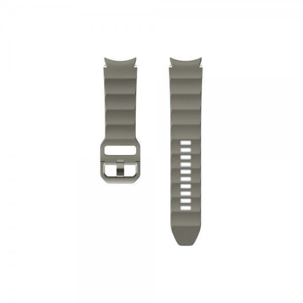Samsung Original Samsung Galaxy Watch 20mm Armband Rugged Sport Band Grå