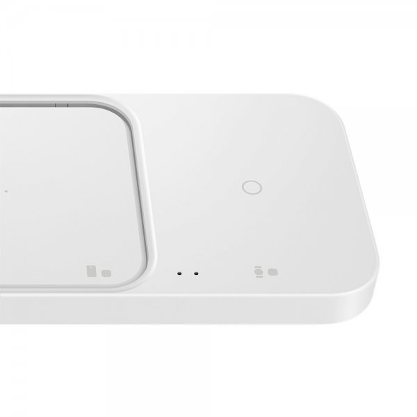 Samsung Original Trådlös Laddare Super Fast Wireless Charger Duo 15W Vit