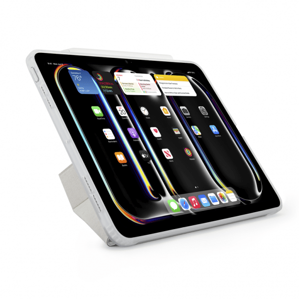 Pipetto iPad Pro 13 (M4/M5) Fodral Origami No1 Original Case Vit