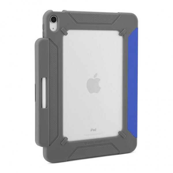 Pipetto iPad 10.9 (gen 10)/iPad 11 (A16) Fodral Origami No2 Pencil Shield Royal Blue