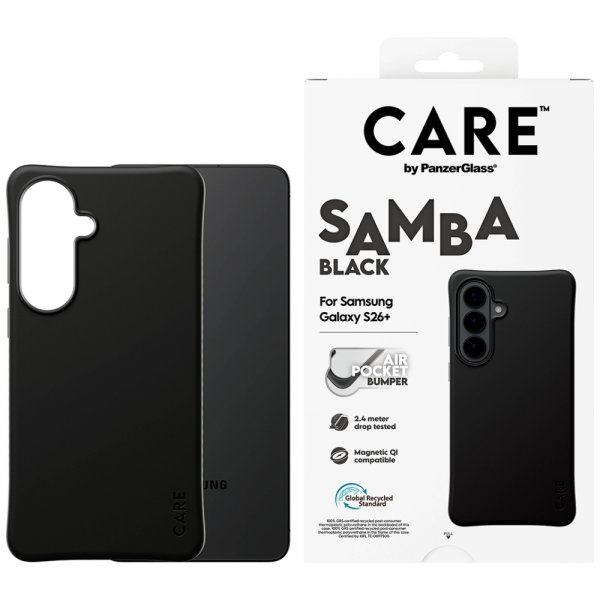 CARE by PanzerGlass Samsung Galaxy S26 Plus Skal Samba MagSafe Svart