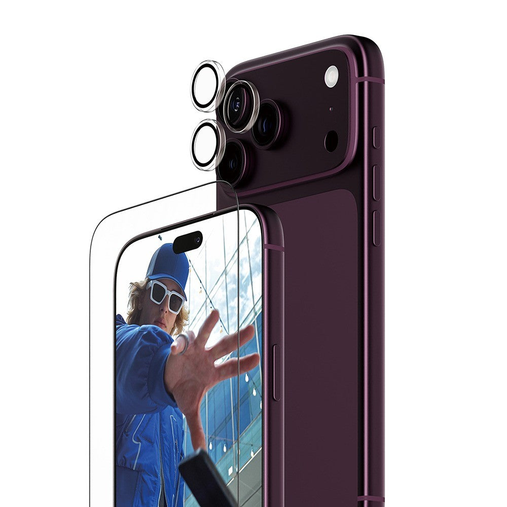 PanzerGlass iPhone 18 Pro Max Skärmskydd & Kameraskydd 2-in-1 Essentials Bundle
