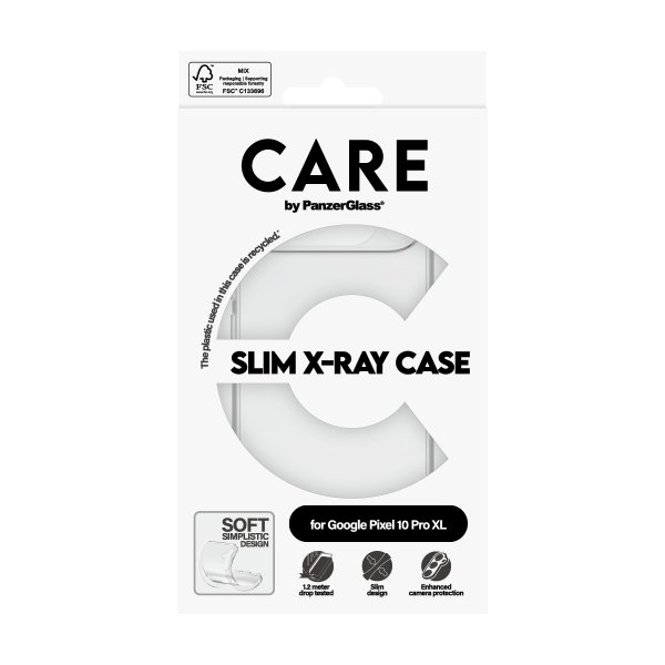 CARE by PanzerGlass Google Pixel 10 Pro XL Skal Slim X-Ray Transparent
