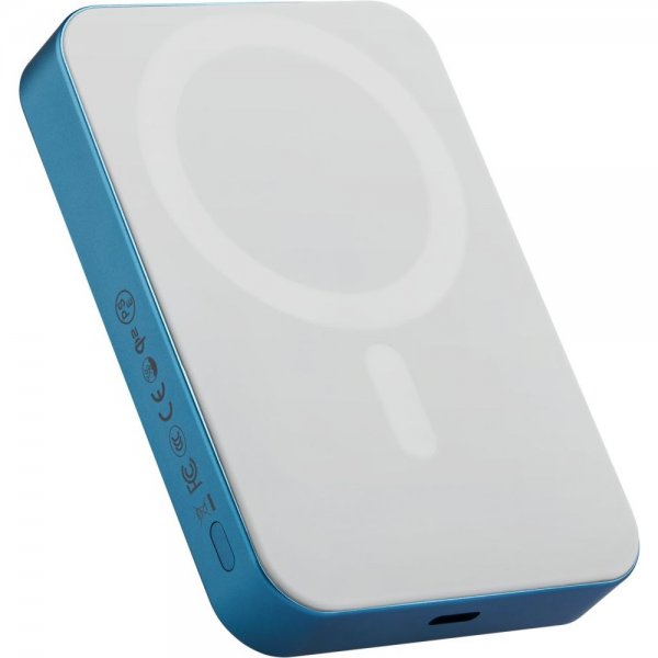Pitaka MagSafe Powerbank Aramid Fiber 10 000 mAh Lucid Blue