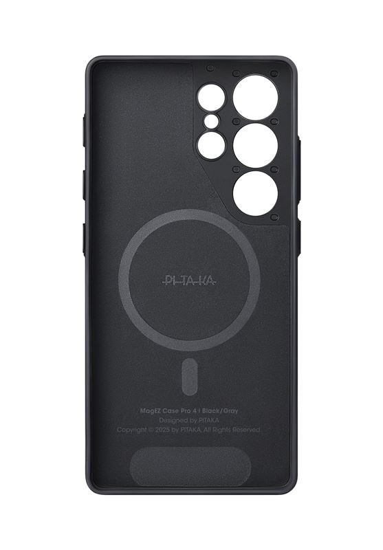 Pitaka Samsung Galaxy S25 Ultra Skal Cairn MagSafe Black/Grey Twill