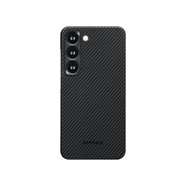 Pitaka Samsung Galaxy S23 Plus Skal MagEZ Case 3 Black/Grey Twill