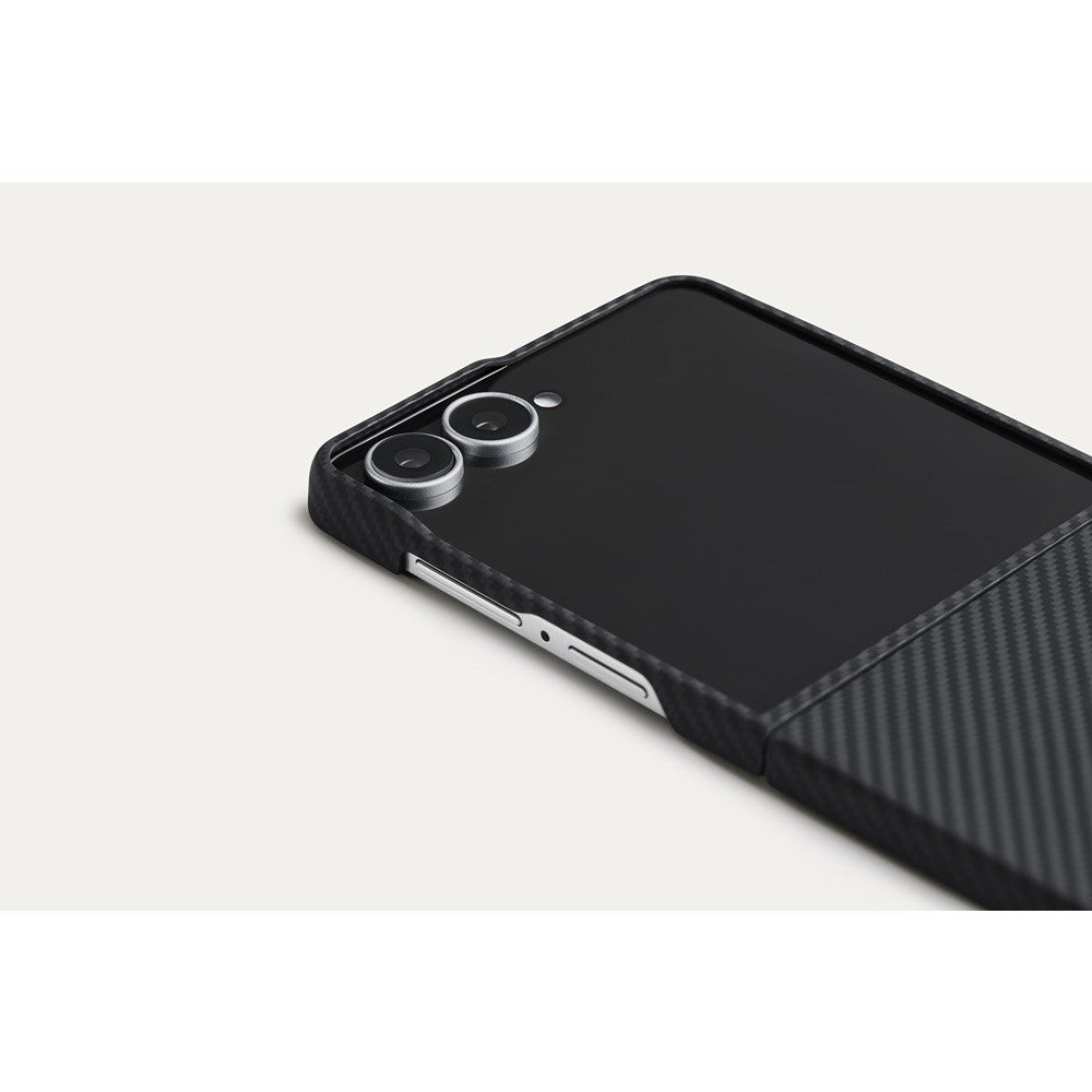 Pitaka Samsung Galaxy Z Flip 8 Skal Edge Black/Grey Twill