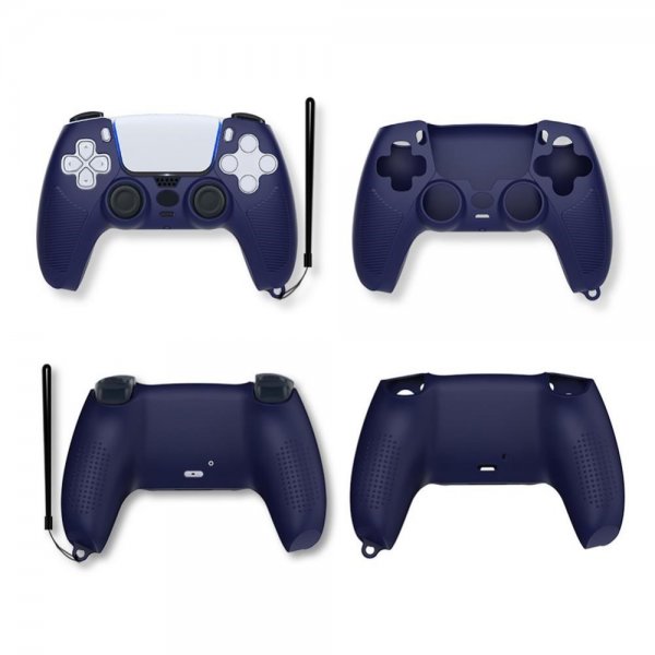 PlayStation 5 DualSense Kontroll Skal med Strap Blå