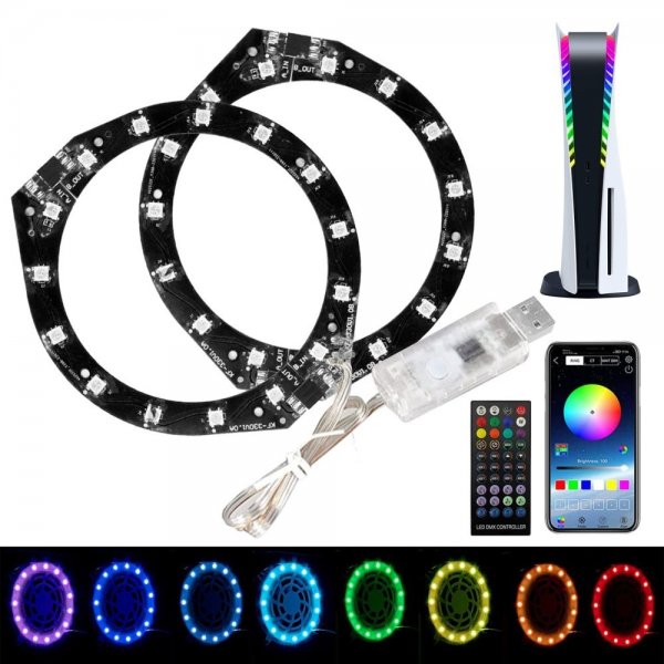 PlayStation 5 LED Ring Ljusslinga