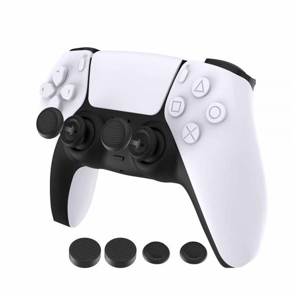 PlayStation 5 Spelkontroll Thumb Grips 4-pack Svart