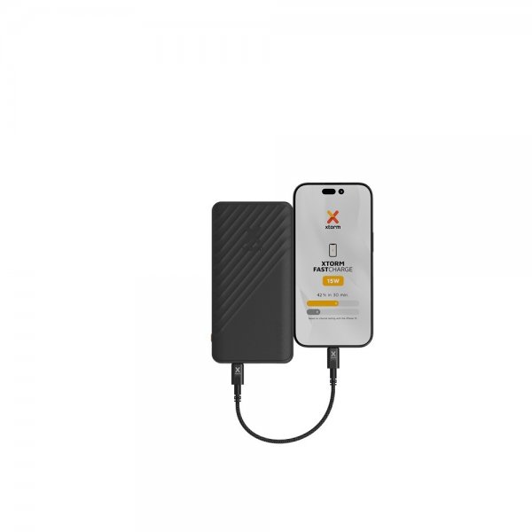 Xtorm Powerbank Go2 15W USB-C 10 000 mAh Svart