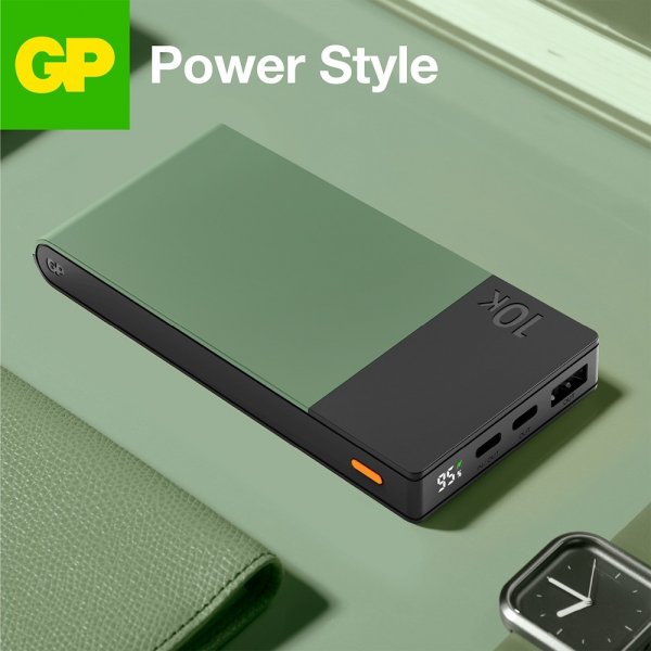 GP Powerbank M2+ 10 000 mAh Grön
