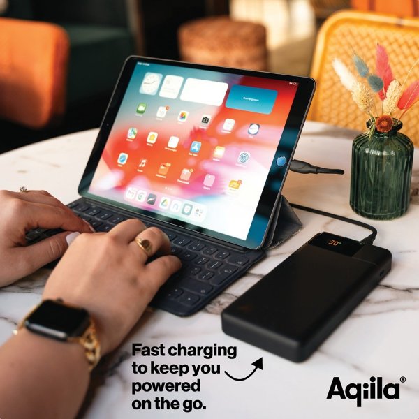 Aqiila Powerbank Powerbird B20+ 20 000 mAh 65W Svart