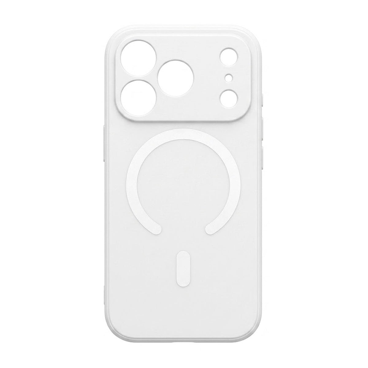 iPhone 17 Pro Max Skal Kameraskydd MagSafe Vit