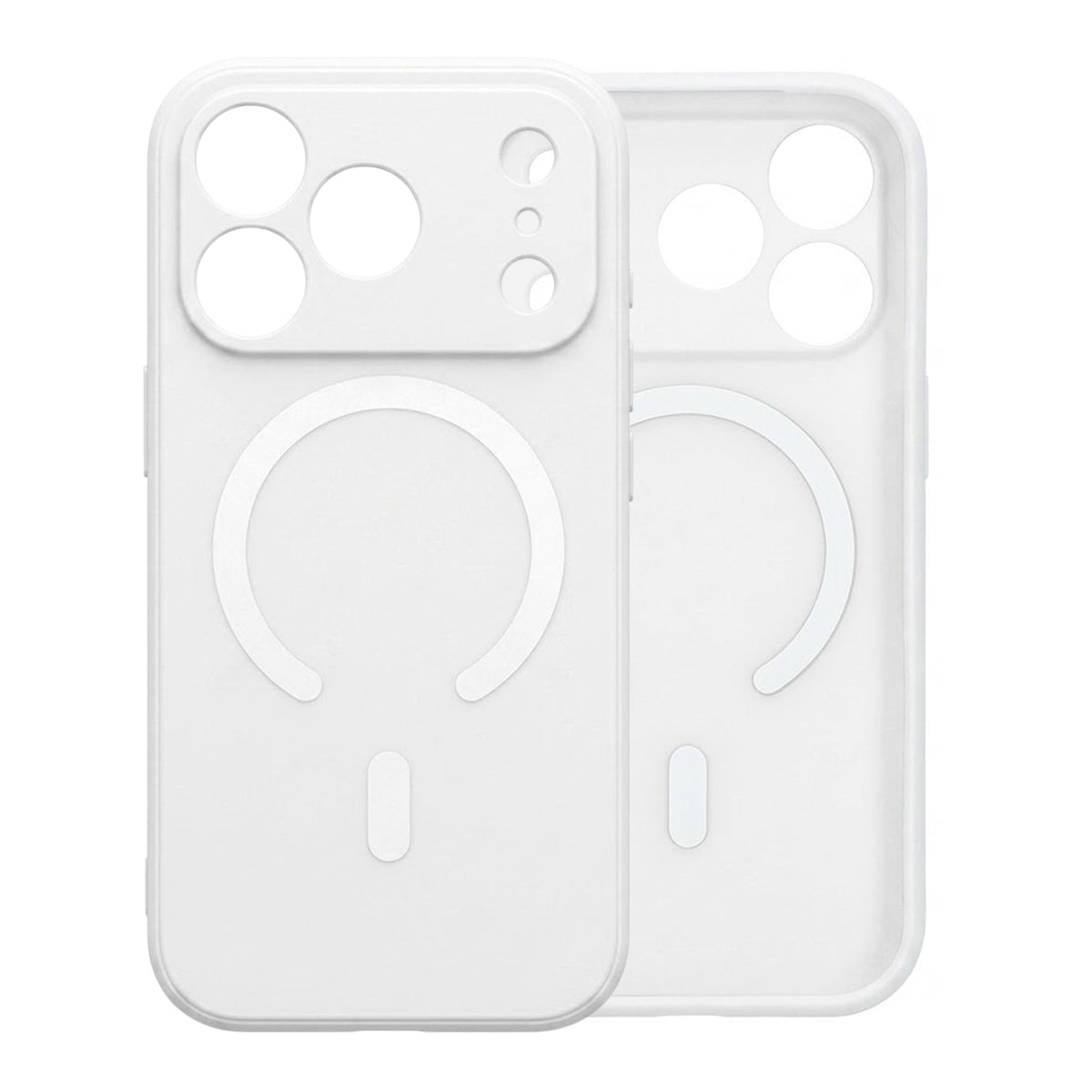 iPhone 17 Pro Max Skal Kameraskydd MagSafe Vit