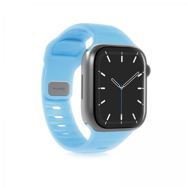 Puro Apple Watch 38/40/41/42mm Armband Glow Blå