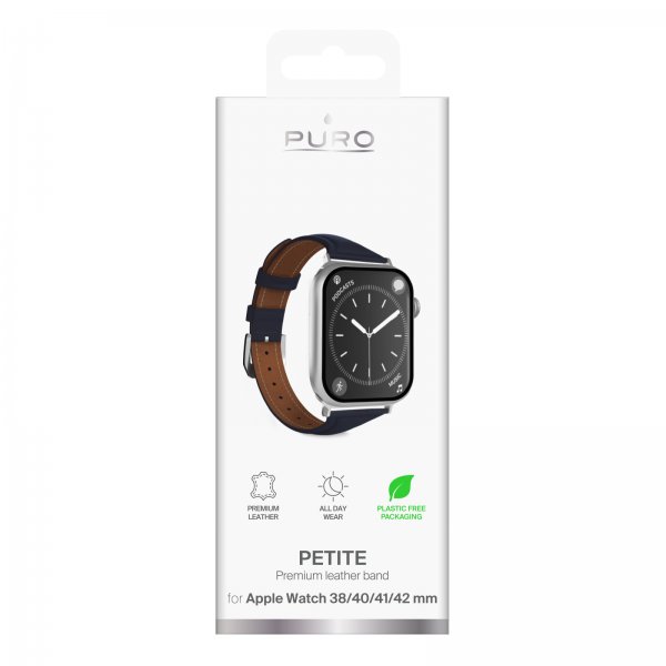 Puro Apple Watch 38/40/41/42mm Armband Petite Blå