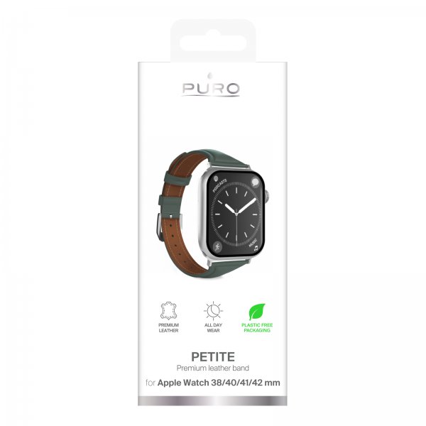 Puro Apple Watch 38/40/41/42mm Armband Petite Grön