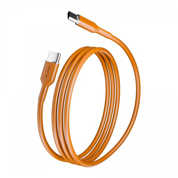 Puro Kabel TPE 25W USB-C till USB-C 1.5m Desert Sun