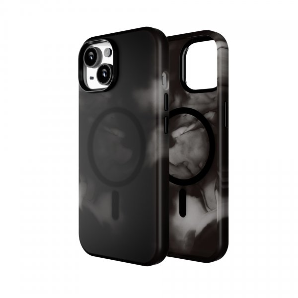 Puro iPhone 15 Skal Aqua Svart