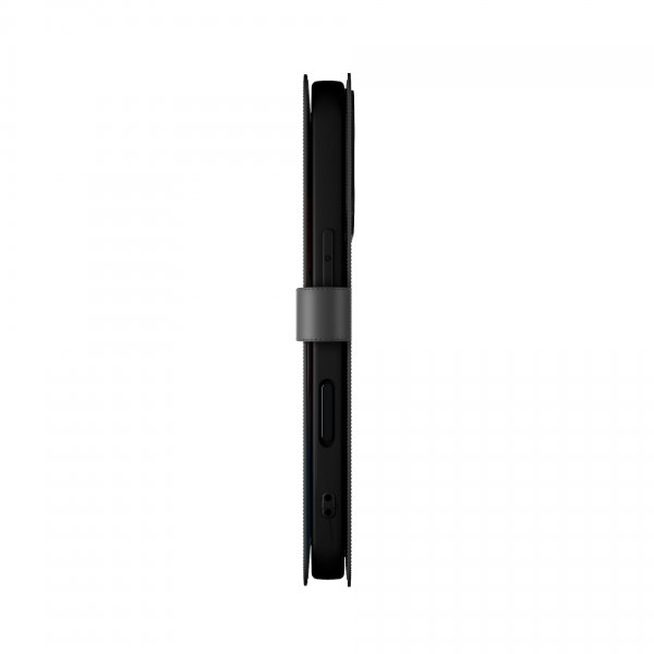 Puro iPhone 16 Pro Fodral Wallet Stand Svart