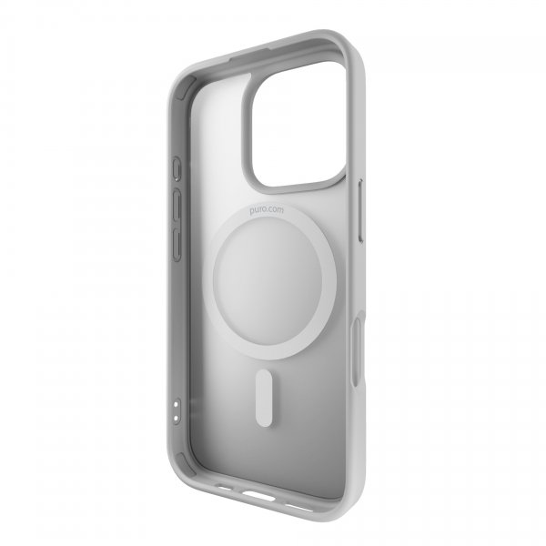 Puro iPhone 16 Pro Skal Gradient Silver
