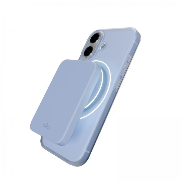 Puro iPhone 17 Skal Daylight MagSafe Ice Blue
