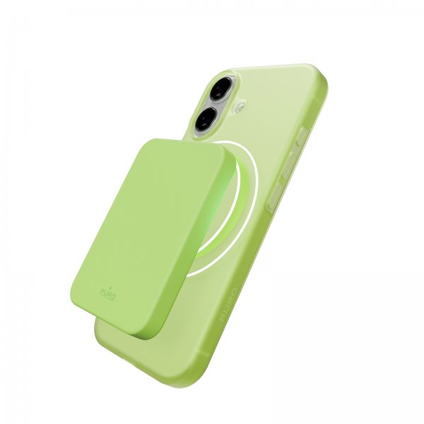 Puro iPhone 17 Skal Daylight MagSafe Salted Lime