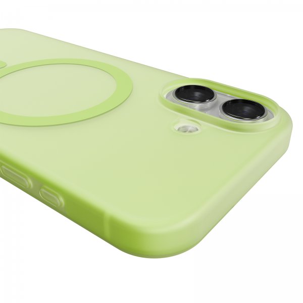 Puro iPhone 17 Skal Daylight MagSafe Salted Lime