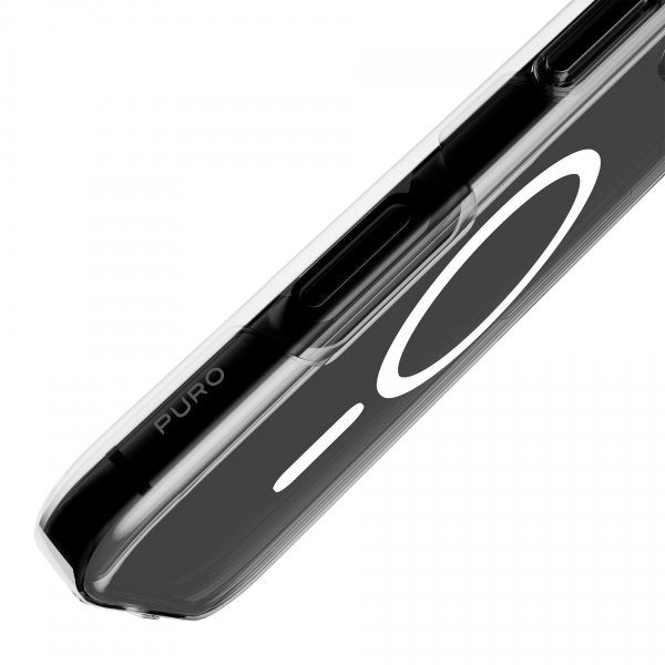 Puro iPhone 17 Skal Impact Clear D3O MagSafe Transparent