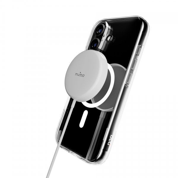 Puro iPhone 17 Skal Impact Clear D3O MagSafe Transparent