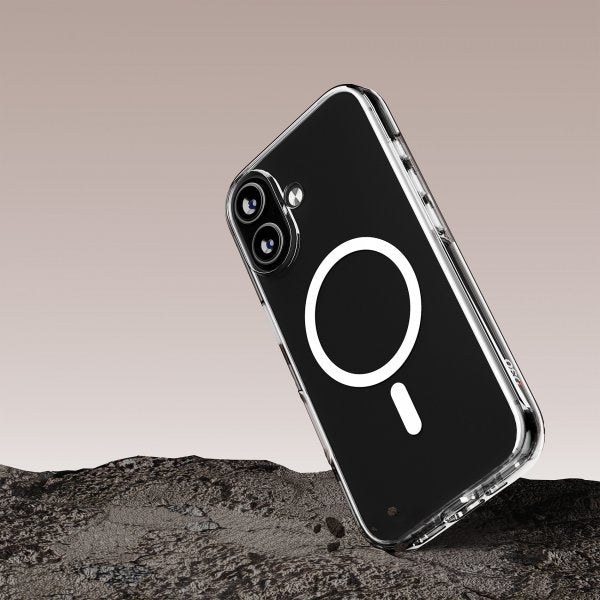 Puro iPhone 17 Skal Impact Clear D3O MagSafe Transparent