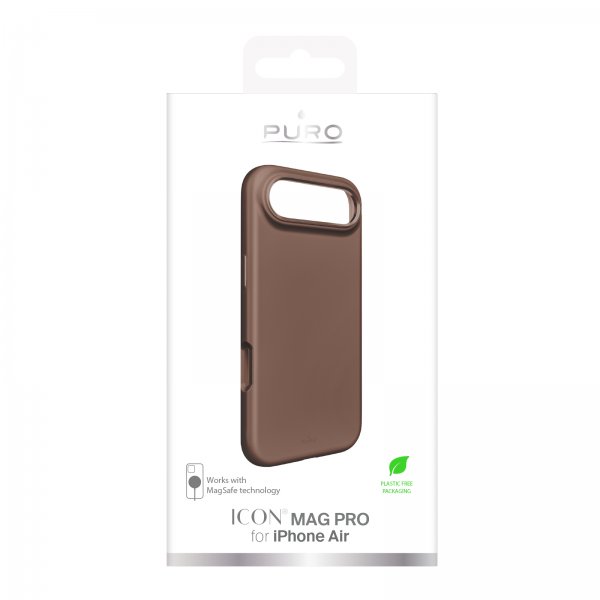 Puro iPhone Air Skal ICON Mag Pro Brun