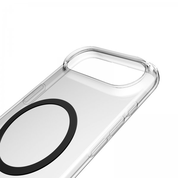 Puro iPhone Air Skal Lite Mag Transparent Svart