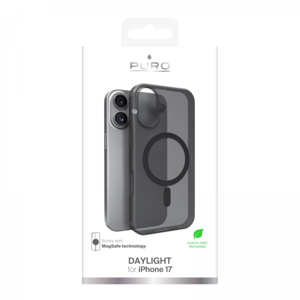 Puro iPhone 17 Skal Daylight MagSafe Svart