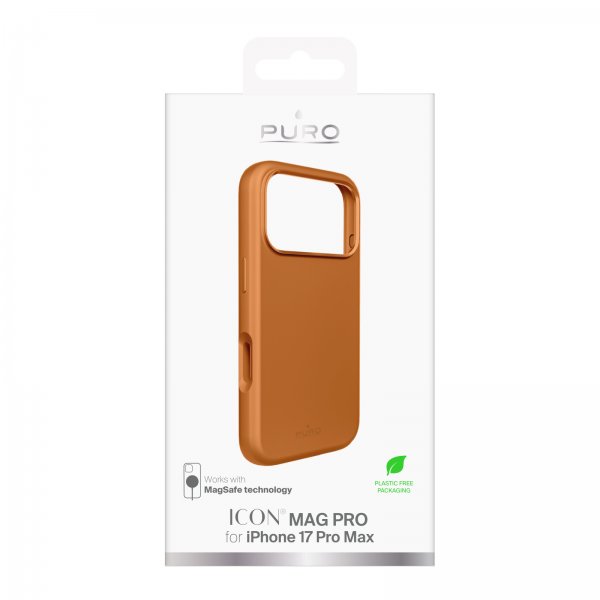 Puro iPhone 17 Pro Max Skal ICON Mag Pro Desert Sun