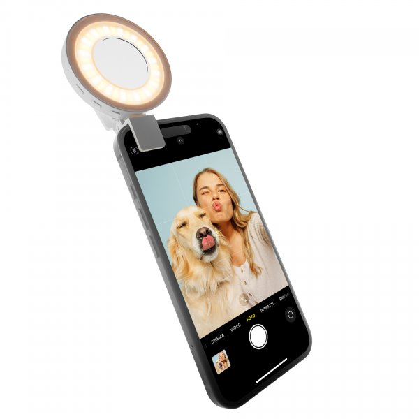 Puro Belysning MagLight Mini Light Ring MagSafe Vit