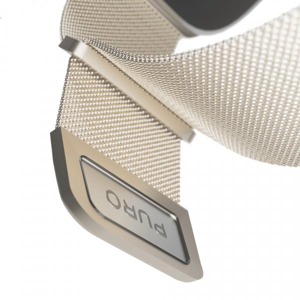 Puro Apple Watch 38/40/41/42mm Armband Milanese Champagne