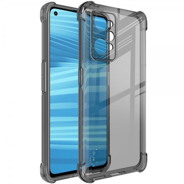 Imak Realme GT Neo 2 Skal Airbag Transparent Svart